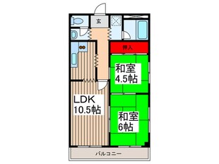 倉本ビルの物件間取画像